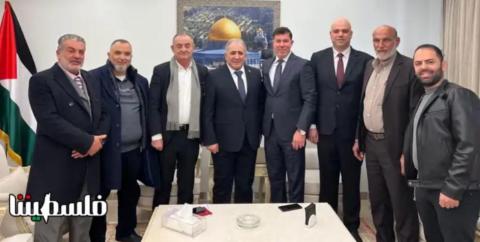 السفير الاسعد يستقبل وفدًا من منتدى رجال الاعمال اللبناني الفلسطيني