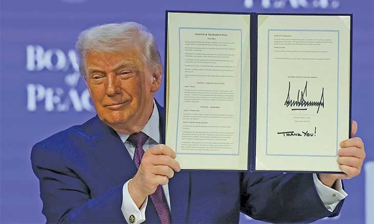 ترامب يطلق «مجلس السلام»… ودول بارزة تقاطع