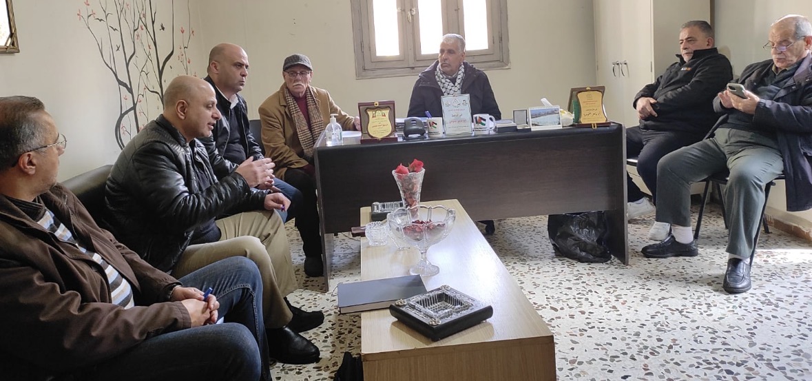 اللجان الشعبية تلتقي الأنروا في منطقة الشمال.