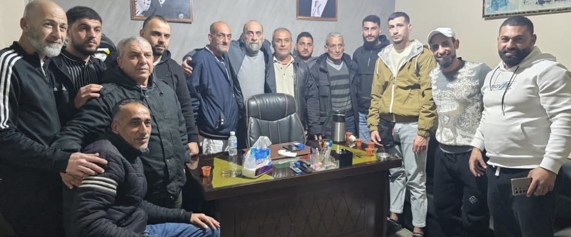 مصالحة كريمة بين بيت شراري وبيت الجنداوي في مخيم الرشيدية