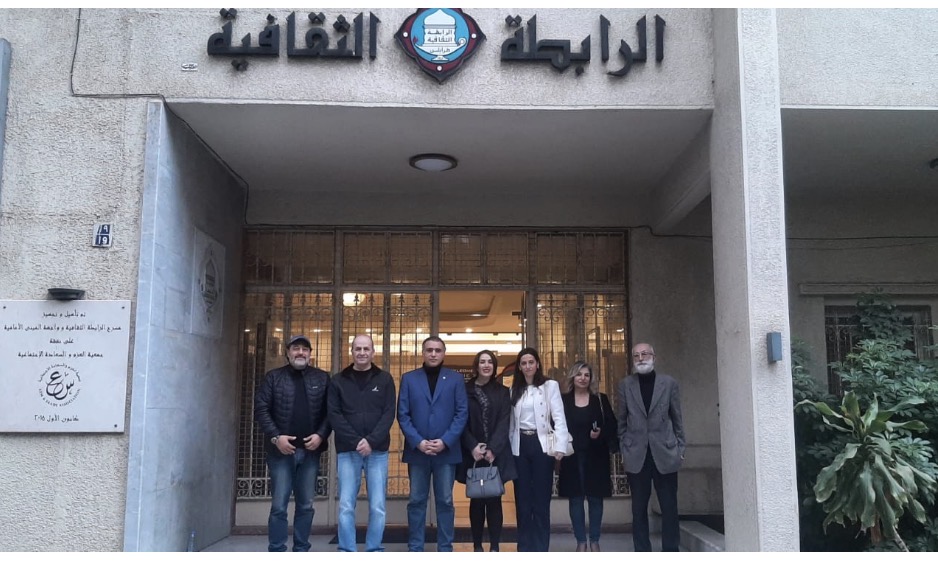 الضاهر يزو الرابطة الثقافية  استقبل رئيس الرابطة الثقافية في طرابلس الصحافي د. رامز الفري في مكتبه ،