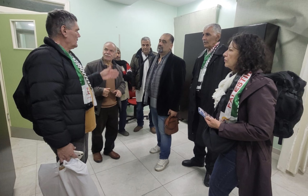 وفد فرنسي يزور مخيم نهرالبارد