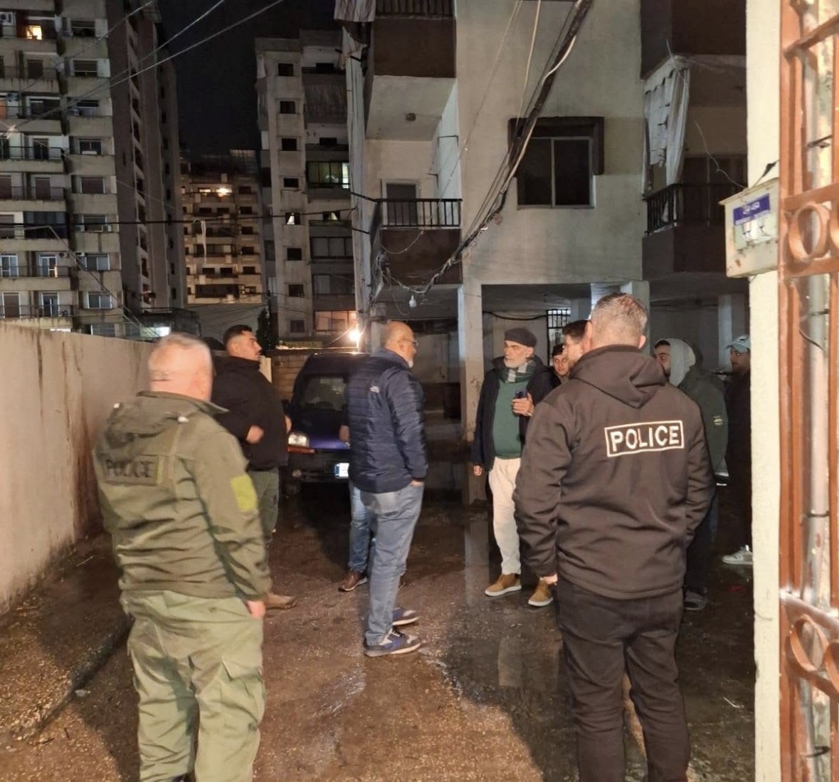 كشف هندسي وإنذار إخلاء كراج شارع نقابة الاطباء