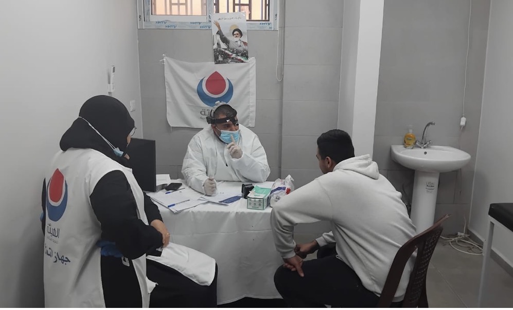 يومي صحي تخصصي مجاني دعما لابناء الشعب الفلسطيني بمناسبة ذكرى انتصار الثورة الاسلامية في مخيمات الشمال