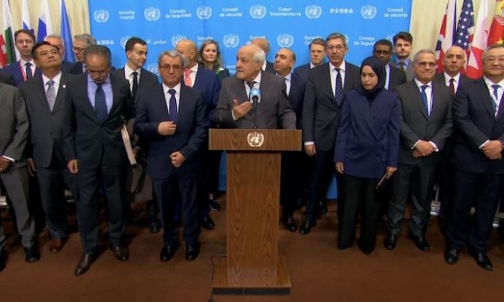 نيابة عن 80 دولة.. منصور يدين قرار إسرائيل تسهيل ضم أراضي الضفة الغربية المحتلة- (فيديو)