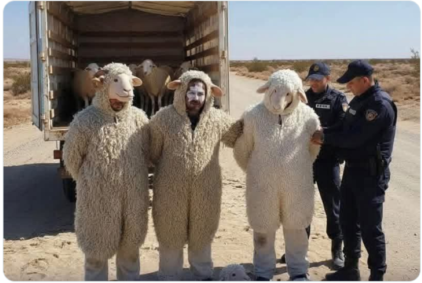 القت الشرطة الجزائرية القبض على ثلاثة اشخاص حاولوا دخول اسبانيا بطريقة غير شرعية، بعدما تنكروا في زي خراف