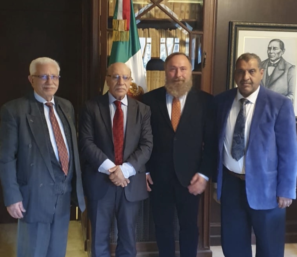 الديمقراطية تلتقي السفير المكسيكي في بيروت