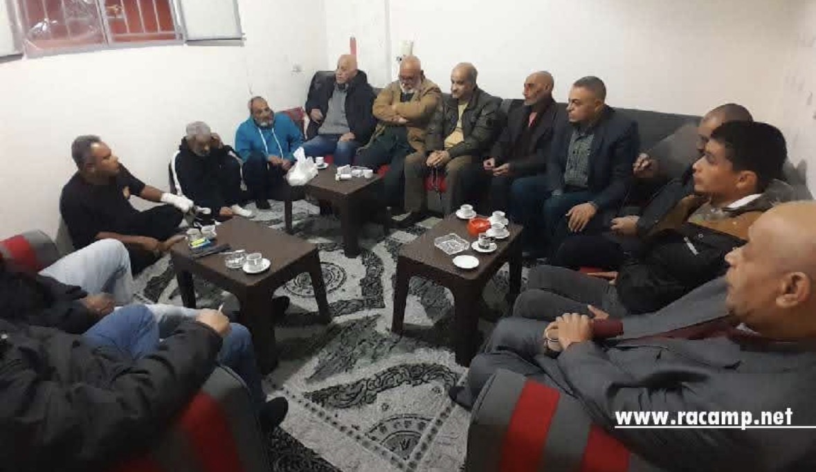 مخيم برج الشمالي يشهد مصالحة عائلية برعاية اللجنة الشعبية والقوى الأمنية