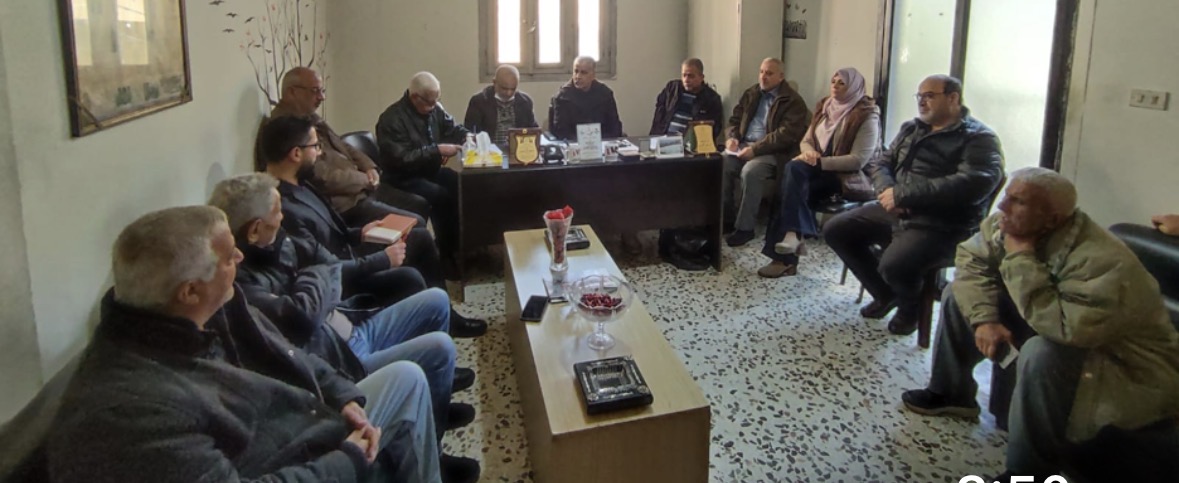 الفصائل واللجان الشعبية تلتقي الصليب الأحمر الدولي في البداوي