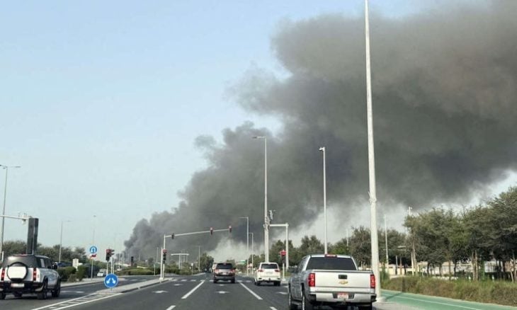 مقتل فلسطينية بسقوط صاروخ إيراني على سيارتها بالامارات