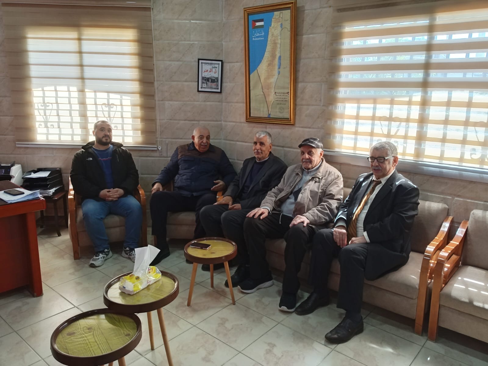 اللجان الشعبية في الشمال تزور بيت أطفال الصمود .