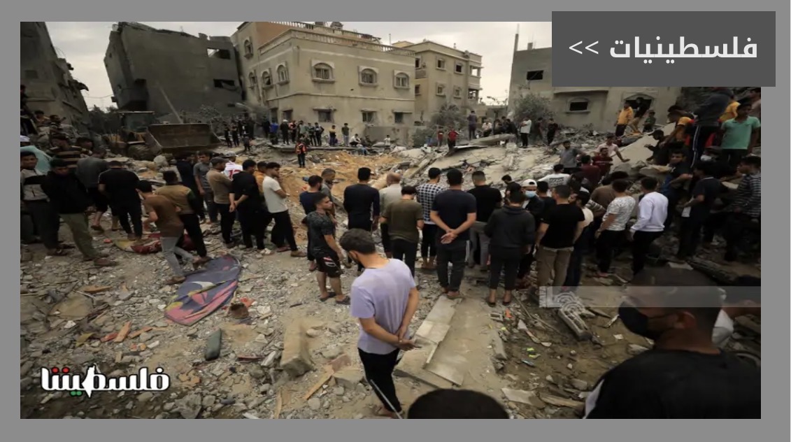 شهيد ومصابون إثر قصف الاحتلال وسط قطاع غزة صورة ارشيفية