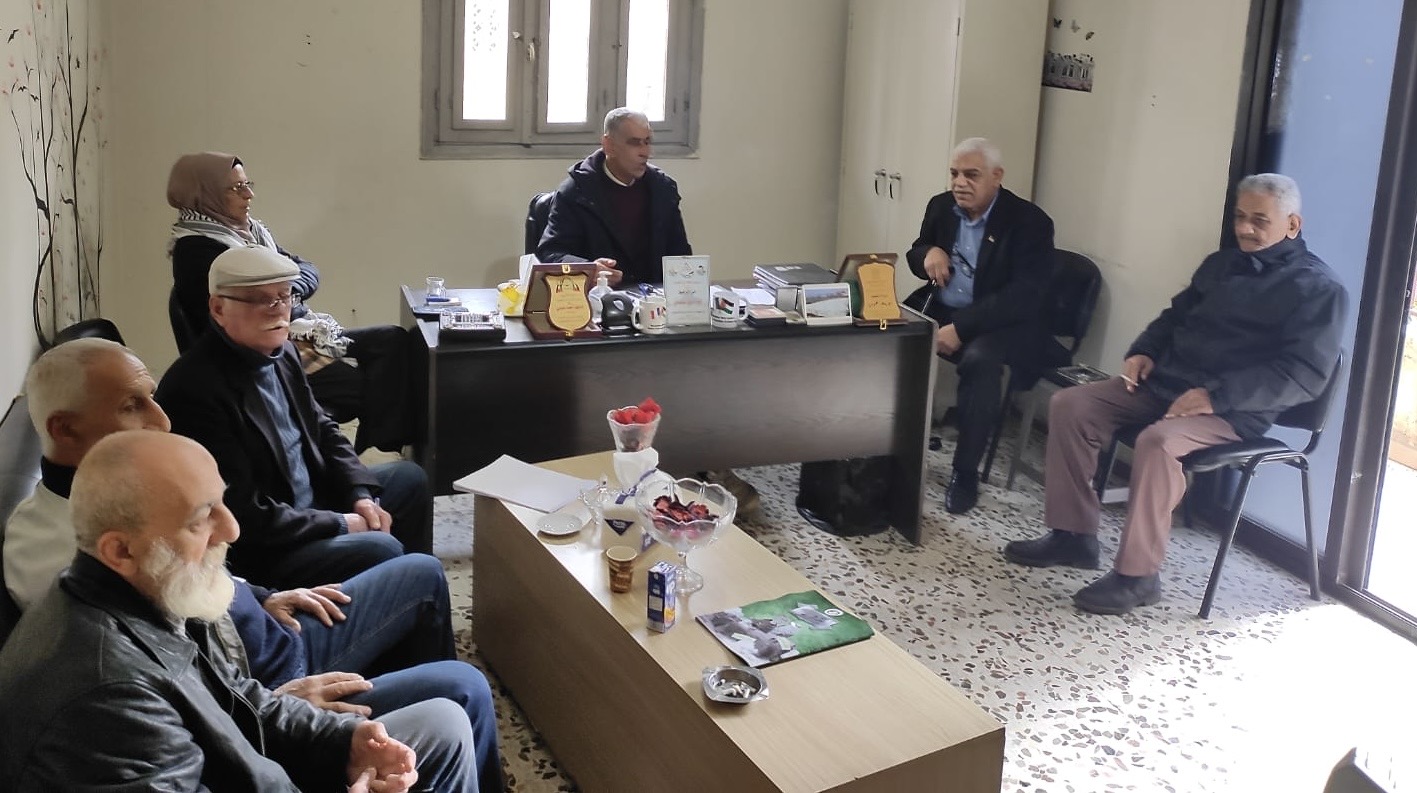 اللجان الشعبية تلتقي إتحاد عمال فلسطين في الشمال