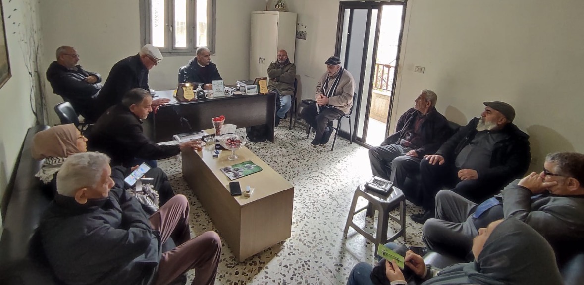 اللجان الشعبية تتابع أوضاع المخيمات والنازحين في الشمال .