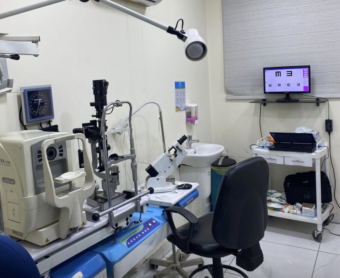 افتتاح عيادة تخصصية للعيون في مستشفى صفد التابعة لجمعية الهلال الأحمر الفلسطيني/مخيم البداوي