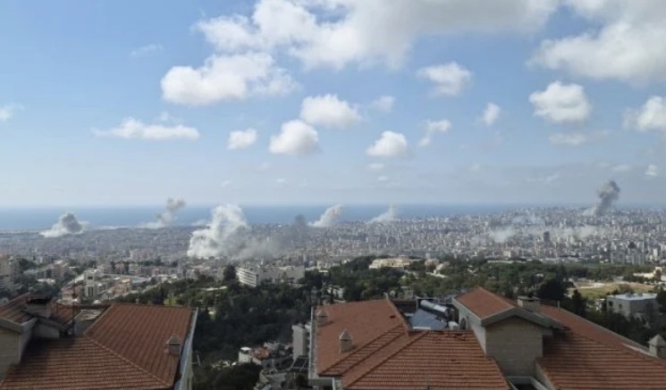لبنان تحت القصف… سلسلة غارات إسرائيلية تطال مناطق عدة في بيروت وضواحيها! (فيديو)