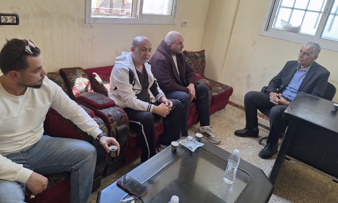 وفد الشبكة المجتمعية يلتقي  اللجان الشعبية في الشمال