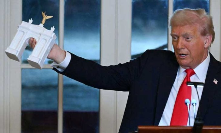 إدارة ترامب تكشف عن مخطط لبناء قوس نصر في واشنطن- (تدوينة)