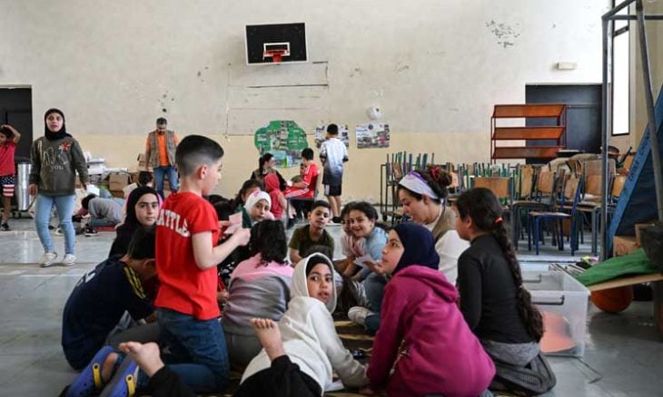صيدا.. دعم نفسي وتعليمي للأطفال النازحين جراء حرب إسرائيل- (صور)