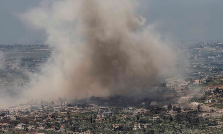 الجيش الإسرائيلي ينشر توثيقا لتفجير عشرات المباني في جنوب لبنان