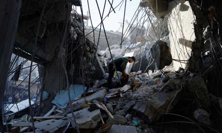 استشهاد 5 شرطيين في غارة إسرائيلية على شمال غزة
