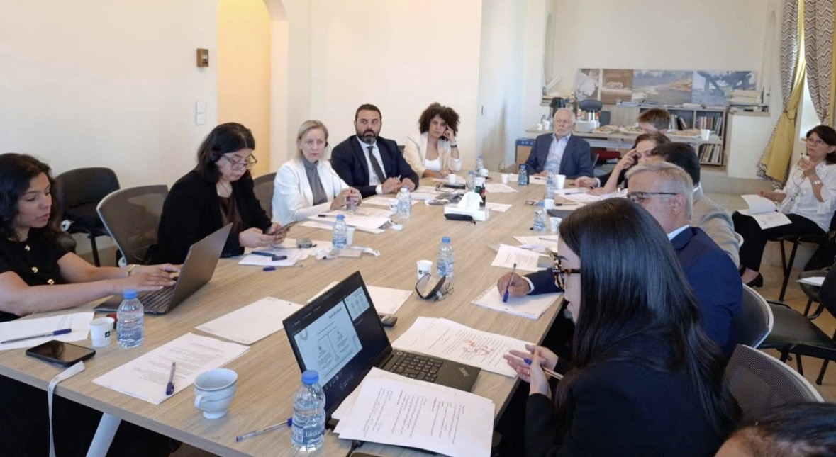 اجتماع تشاوري بدعوة من لجنة الحوار اللبناني الفلسطيني لمناقشة مسودة خطة حوكمة المخيّمات التي رُفعت إلى دولة رئيس مجلس الوزراء نواف سلام