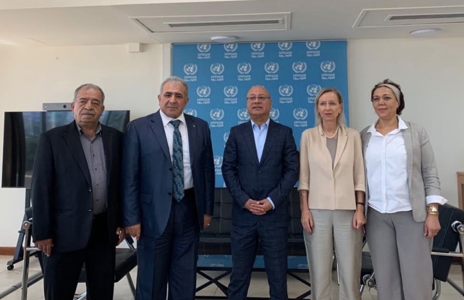 أبو هولي والاسعد يبحثان مع مديرة عمليات الأونروا في لبنان الأزمة المالية وأوضاع اللاجئين ويؤكد ضرورة حماية الخدمات الأساسية