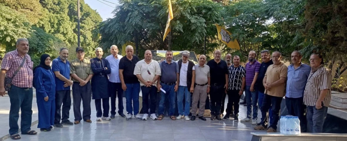 أهالي وأبناء مخيم تل الزعتر ولجنة أحياء ذكرى شهداء مخيم تل الزعتر  يحيون الذكرة الخمسين لمجزرة مخيم تل الزعتر
