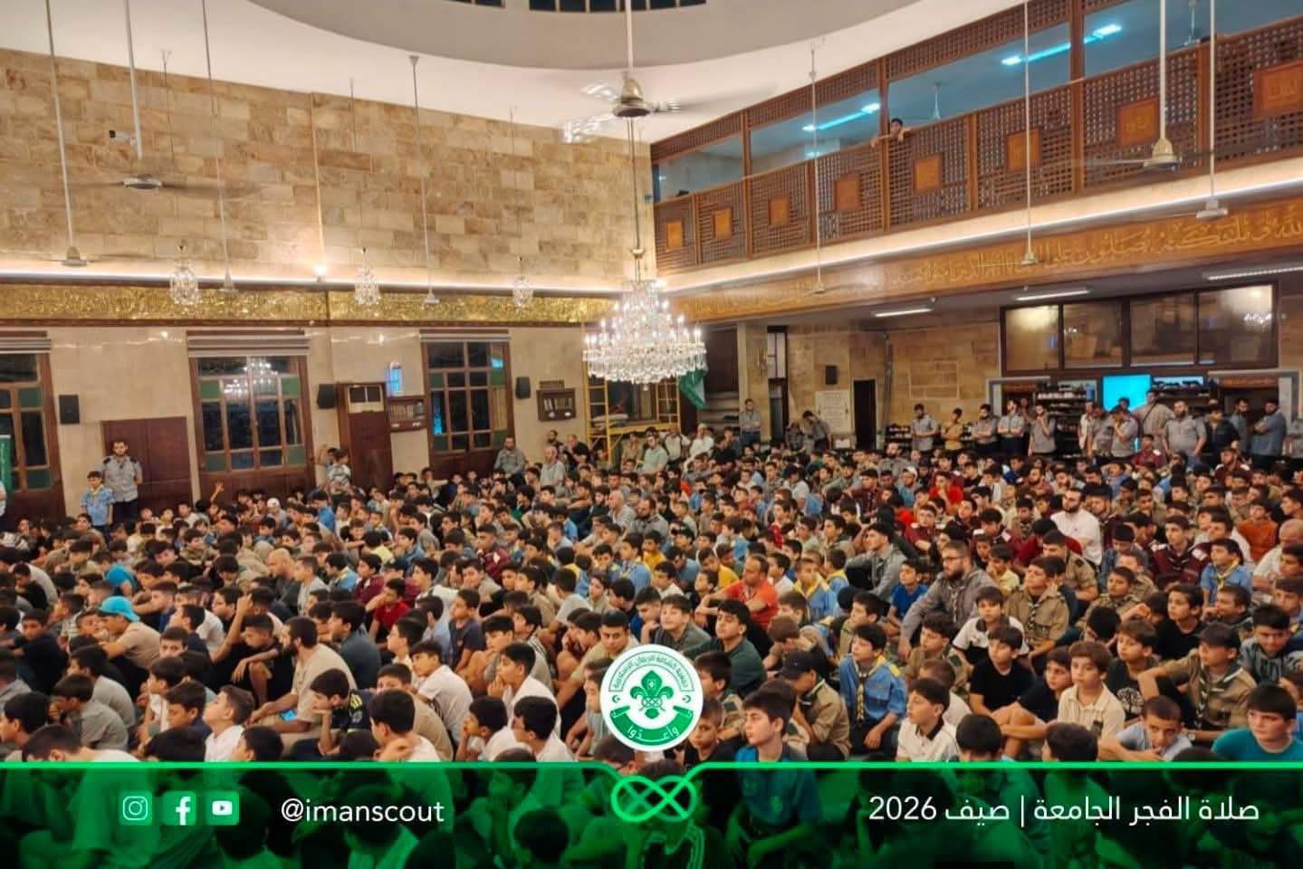 أكثر من 1000 مصلٍّ في صلاة الفجر بالبداوي