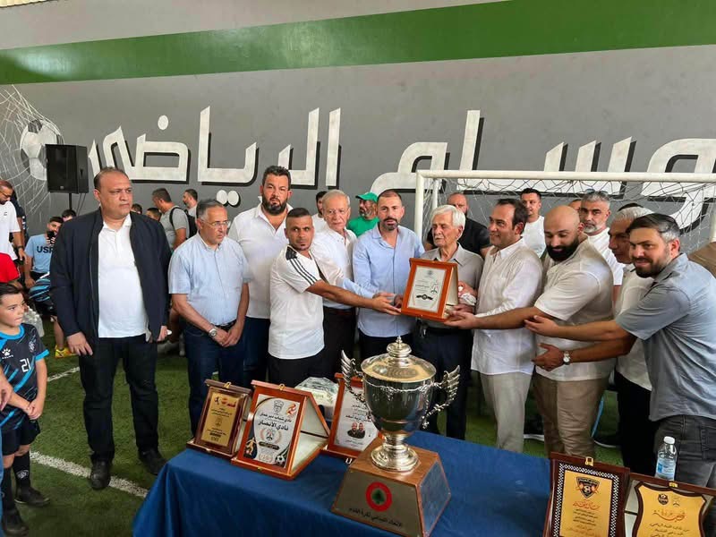 فريق نادي الأنصار الرياضي في المنية ضيفًا عزيزًا على دير عمار