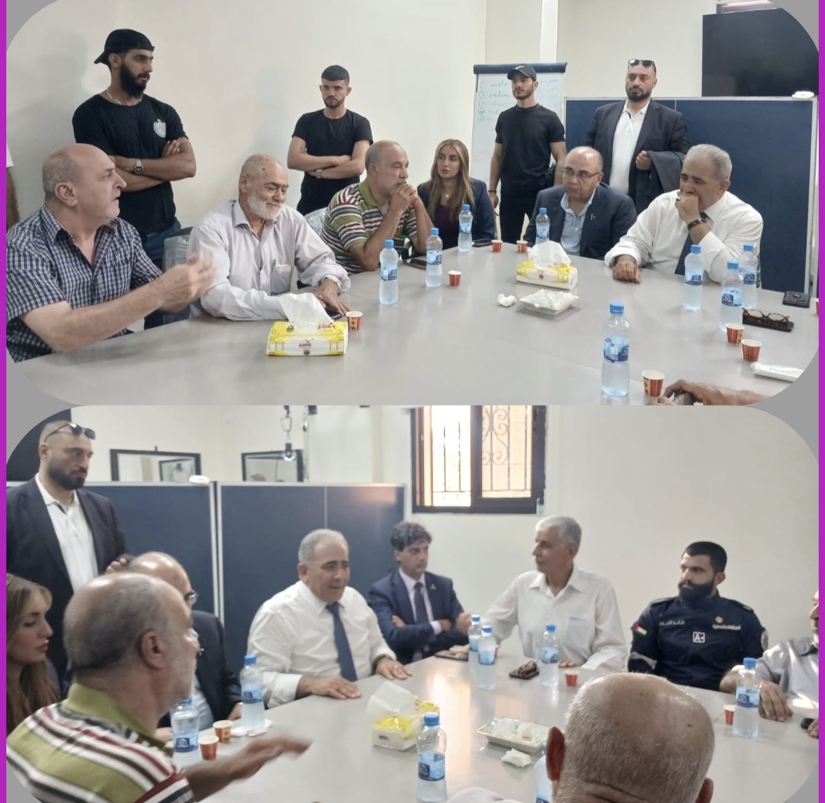 السفير الفلسطيني في لبنان يلتقي اللجنة العليا لملف إعمار مخيم نهر البارد واللجنة الشعبية الفلسطينية.. ( موقع طيور البار للإعلام )  تصوير وتقرير     اياد الجندي ..