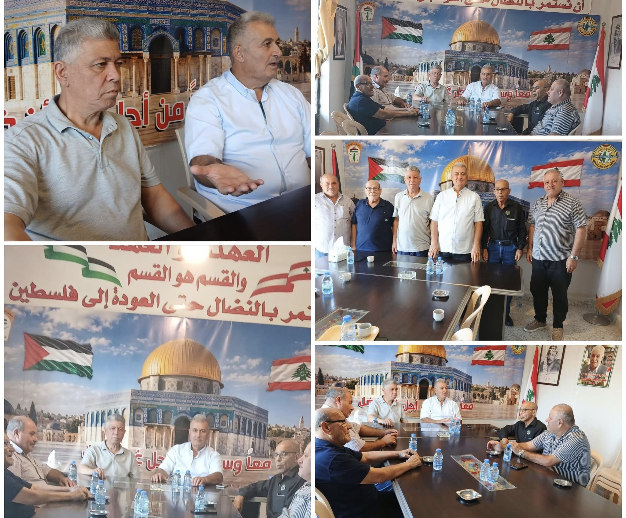 أمين سر الاتحاد العام لعمال فلسطين – فرع لبنان يستقبل مدير عام جمعية الهلال الأحمر الفلسطيني في لبنان