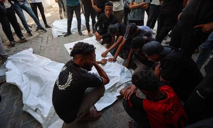 استشهاد 5 فلسطينيين وإصابة 38 بغارات إسرائيلية على قطاع غزة